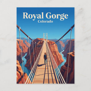 Royal Gorge Bridge & Park USA Postcard