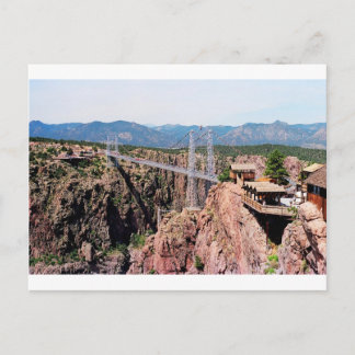 Royal Gorge Bridge, the highest in USA Postcard