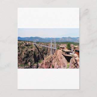 Royal Gorge Bridge, the highest in USA Postcard