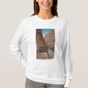 Royal Gorge, CO - View of the Hanging Bridge T-Shirt