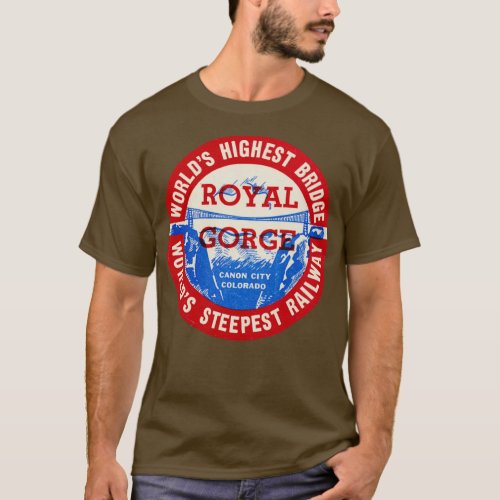 Royal Gorge of City Colorado T_Shirt