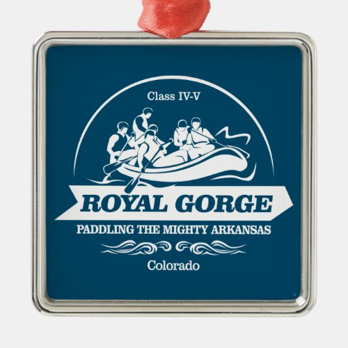 Royal Gorge rafting2 Metal Ornament