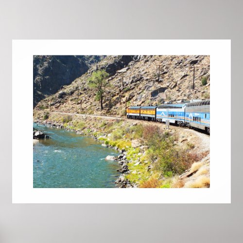 Royal Gorge train Poster