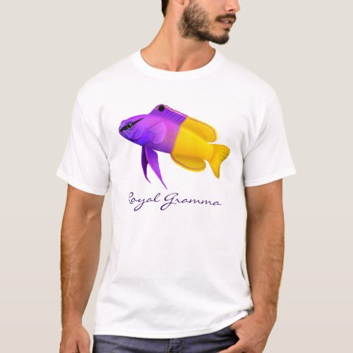 Royal Gramma Basslet Reef Fish T_Shirt