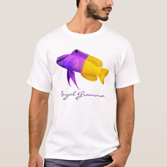 Royal Gramma Basslet Reef Fish T-Shirt (Front)