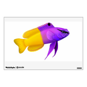 Royal Gramma Dottyback Fish Wall Decal