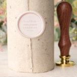 Royal Great Gatsby Roaring 20s Wedding Wax Seal Stamp<br><div class="desc">Elegant and modern calligraphy for a special touch for your guests. Add your info and enjoy! For more ideas,  please visit my my Royal White 1920s Great Gatsby Collection.</div>