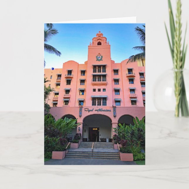 Royal Hawaiian Hotel Card (Front)