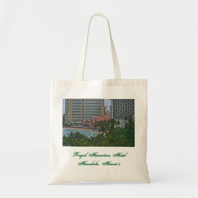 Royal Hawaiian Hotel, Honolulu, Hawai'i Tote Bag (Front)