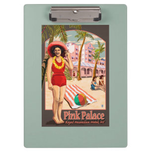 Royal Hawaiian Hotel in Hawaii Clipboard