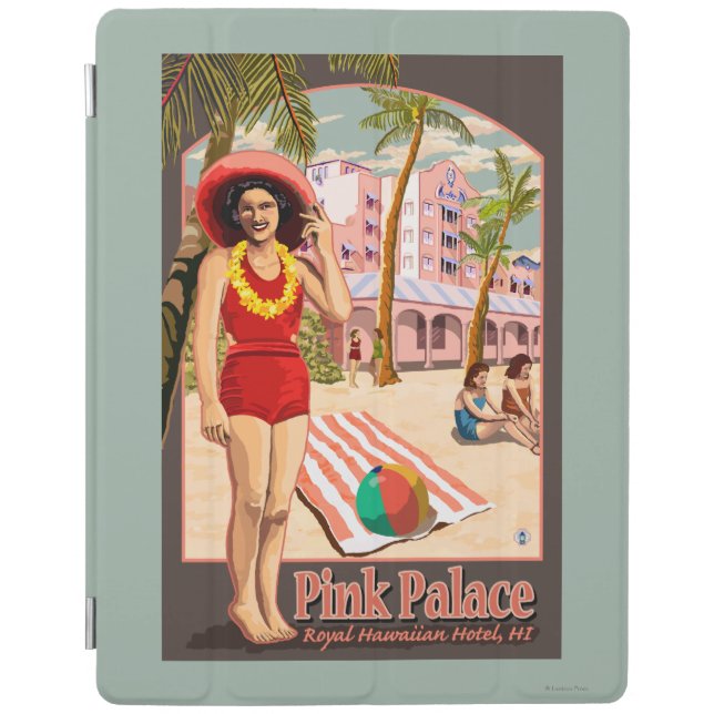 Royal Hawaiian Hotel in Hawaii iPad Smart Cover (Front)