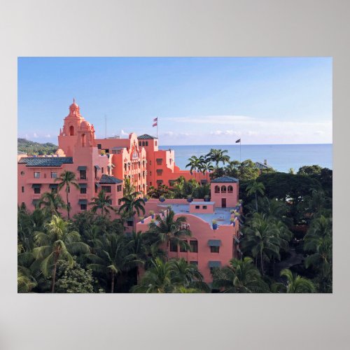 Royal Hawaiian Hotel Poster