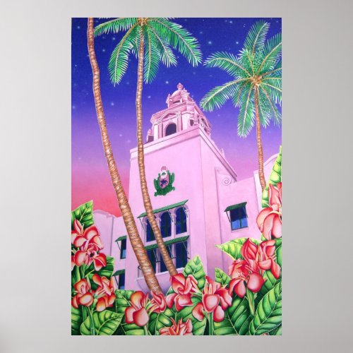 Royal Hawaiian Hotel Poster