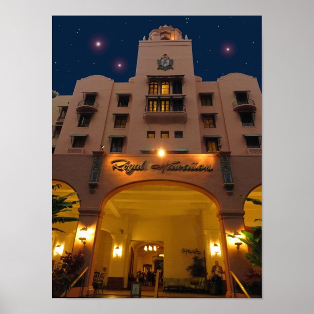 Royal Hawaiian Hotel Poster (Front)