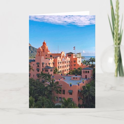 Royal Hawaiian Hotel Thank You Card