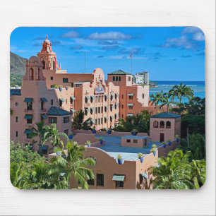 Royal Hawaiian Hotel Waikiki Mouse Pad