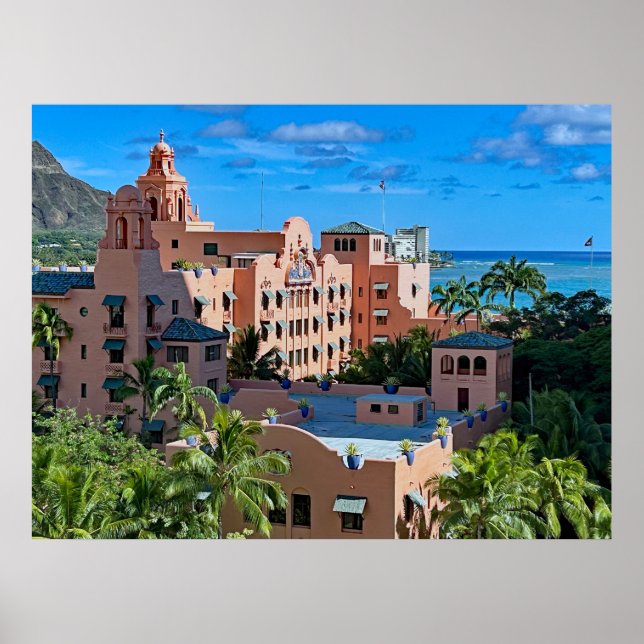 Royal Hawaiian Hotel Waikiki Poster (Front)