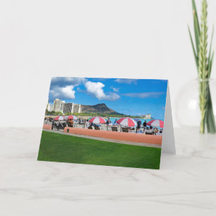 Royal Hawaiian Wall Thank You Card