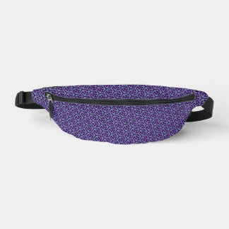 Royal Hex Weave Fanny Pack