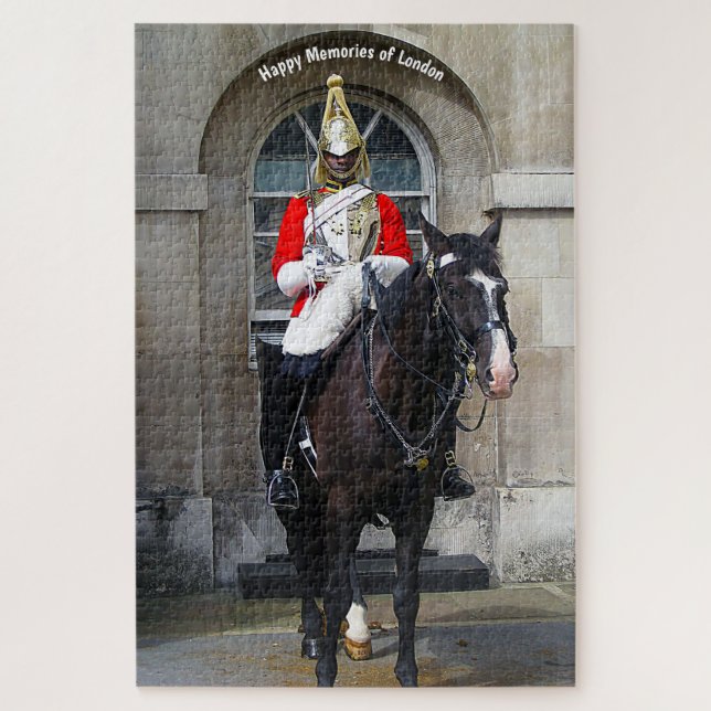 Royal Horse Guard London. Jigsaw Puzzle (Vertical)