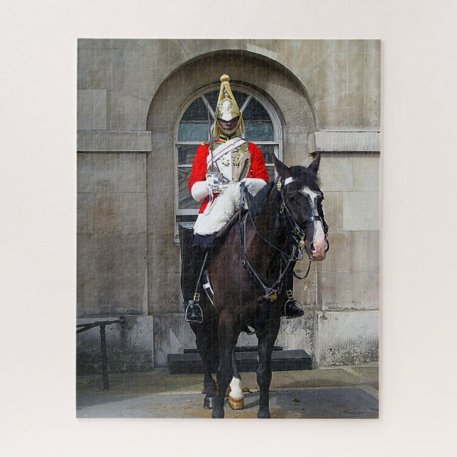 Royal Horse Guard London. Jigsaw Puzzle (Vertical)