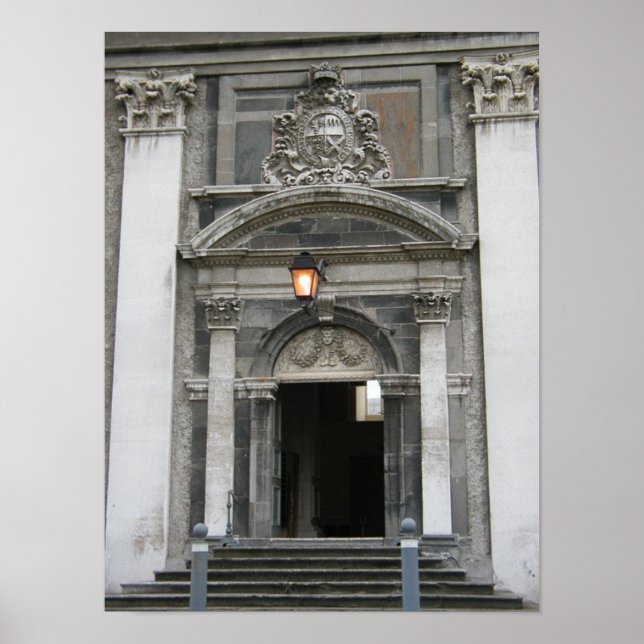 Royal Hospital Kilmainham, Antique Doorway Poster (Front)