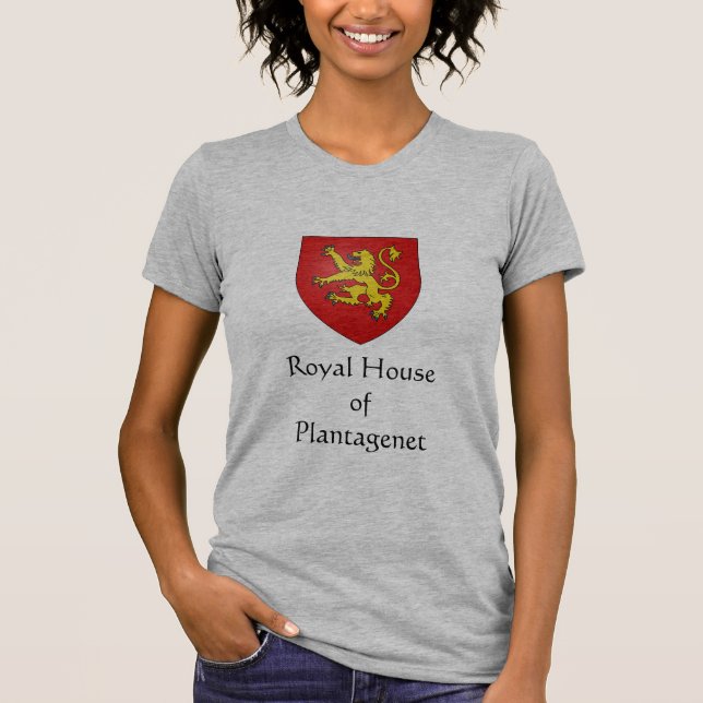 Royal Houseof Plantagenet - Customized T-Shirt (Front)