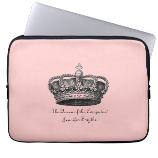 Royal in Pink Laptop Sleeve