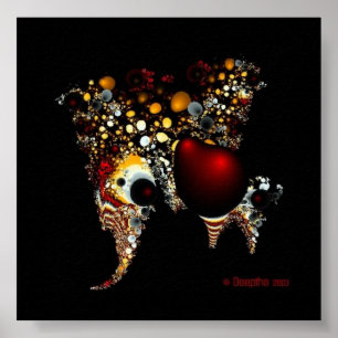 Royal Indian Elephant Poster