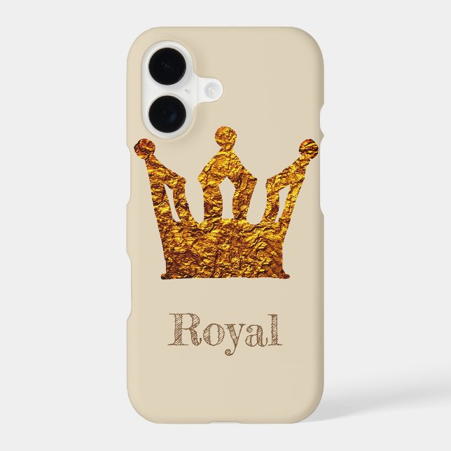 Royal  iPhone X, Barely There Case (Back)