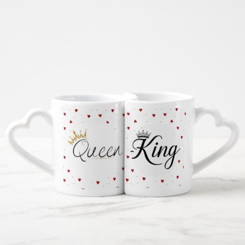 Royal King and Queen Wedding Gift Mugs