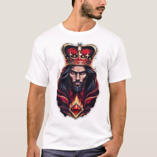 Royal King Crown Graphic T-Shirt for Men – Luxury