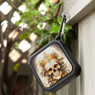 Royal King Skull Bluetooth Speaker