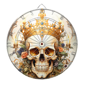 Royal King Skull Dartboard