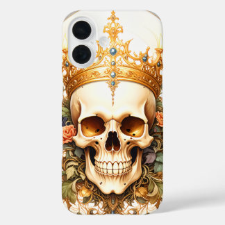 Royal King Skull iPhone Case
