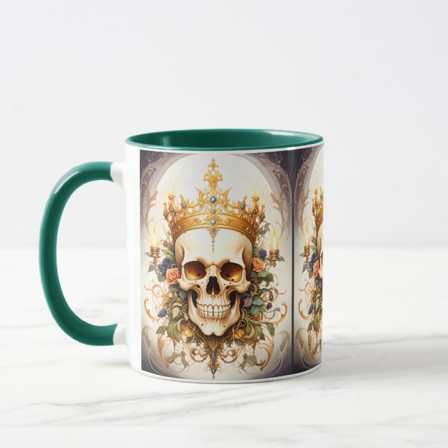 Royal King Skull Mug (Left)