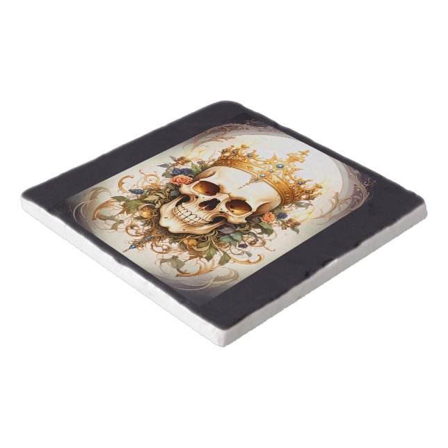 Royal King Skull Trivet (Corner)