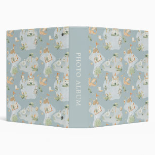 Royal Kingdom castle Dragon Blue map 3 Ring Binder