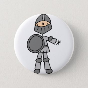 Royal Knight Button by stick_figures at Zazzle