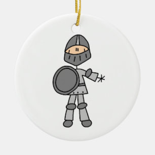 Royal Knight Ceramic Ornament