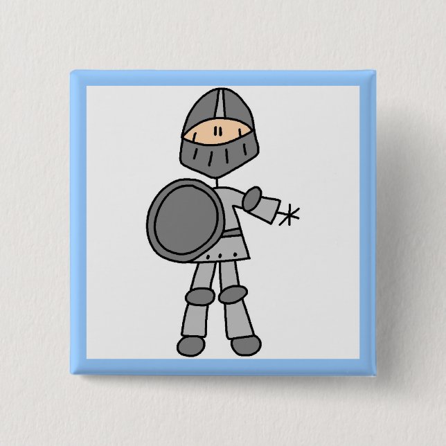 Royal Knight Pinback Button (Front)