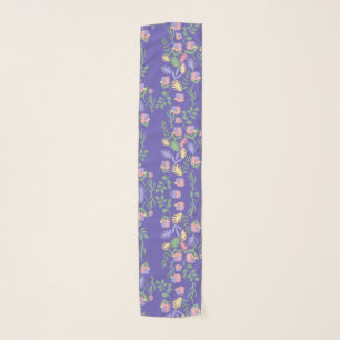 Royal Lavender Springtime Delight Scarf