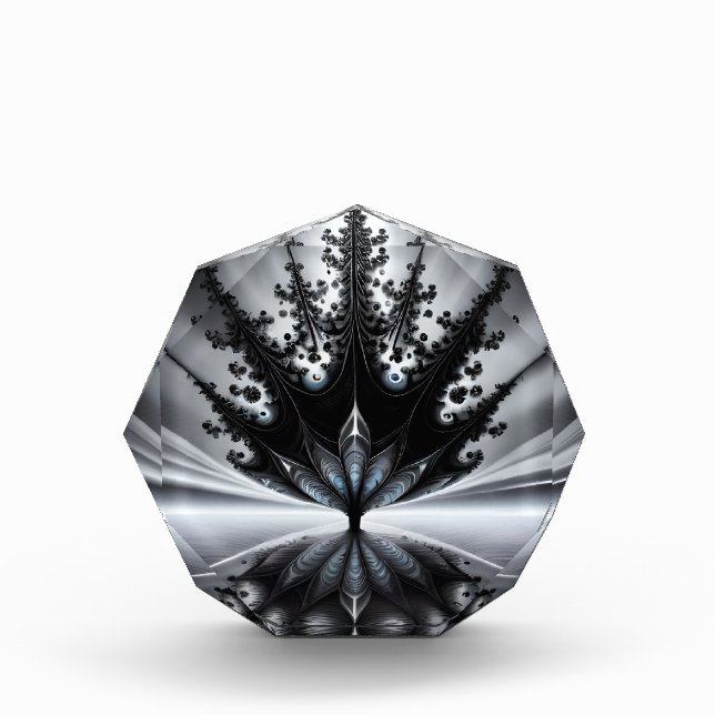 Royal Leaf Paperweight  Acrylic Award (Front)