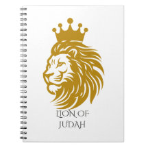 Royal Lion of Judah Faith Journal - Hardcover Note