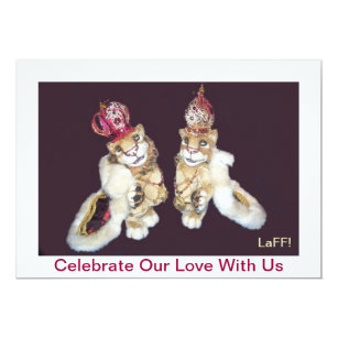 Lion Wedding Invitations 8