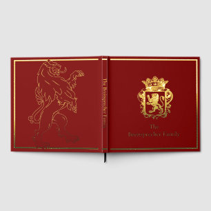 Royal Lion Scrapbook Photo Album Foil