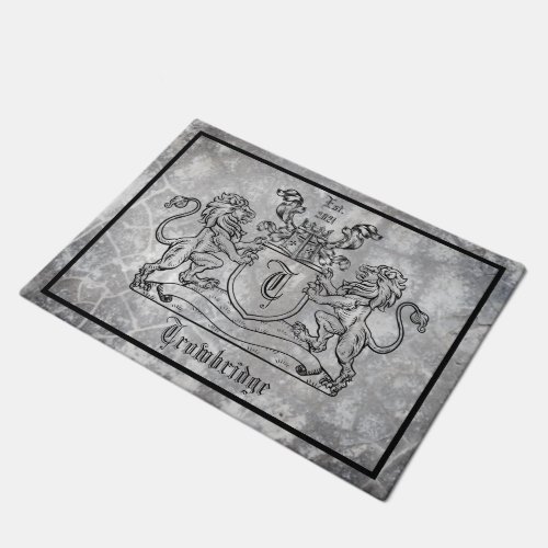Royal Lions Crest Doormat