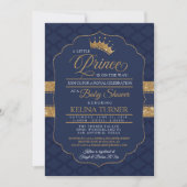 Royal Little Prince Baby Shower Invitation (Front)