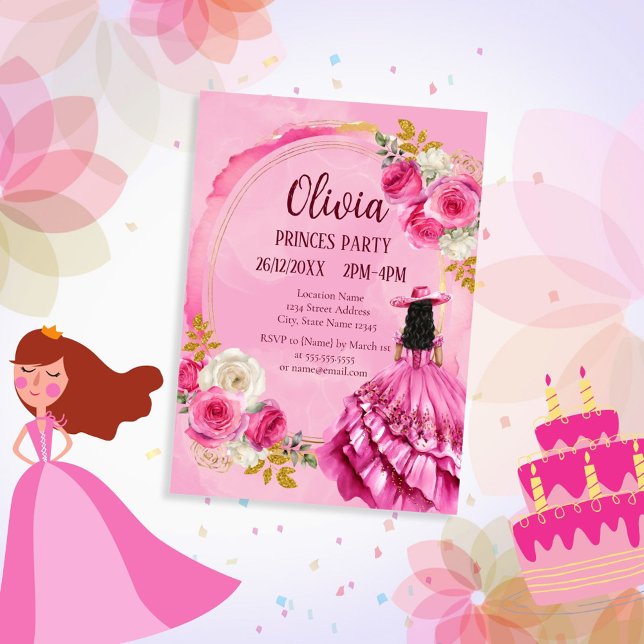 Royal Little Princess Birthday Invitation (Creator Uploaded)