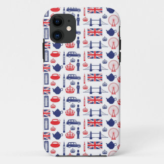 Royal London Landmarks Pattern iPhone 11 Case